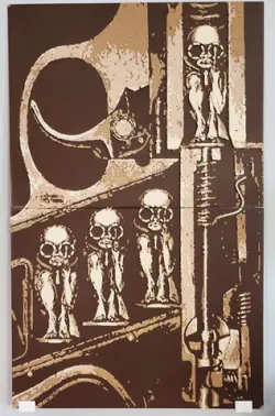 Birth Machine by HR Giger 4 Colors