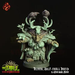 Blirta, Half-troll Druid