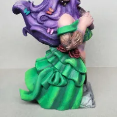 [BUST] Cybel The Satyr [PRE-SUPPORTED] 32mm Female Druid Bard