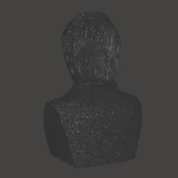 Carl Sagan - High-Quality STL File for 3D Printing (PERSONAL USE)