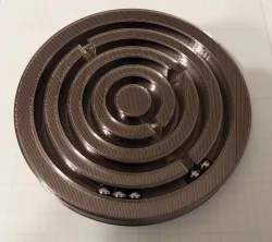 circular marble maze game