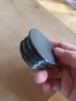 Covercap round , Abdeckkappe rund