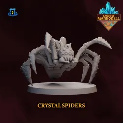 Crystals Spiders. Markorell