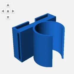 customisable T-clip