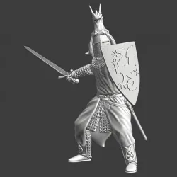 Dragon Knight - Medieval wargaming hero