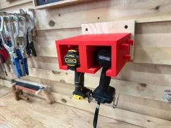 Drill Holder, Adjustable & Linkable