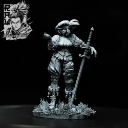 Dulce The Lancer - landsknecht style guard