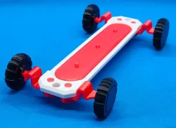 Easy to Print - Skateboard for "ETP-Robot"