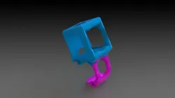 Geprc ax5 front (and runcam 3 mount)