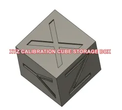 GIANT XYZ calibration cube storage box