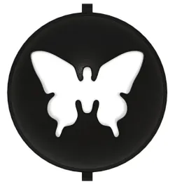 Golf - Butterfly Golf Ball Marker Stencil Insert (V2)