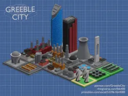 GreebleCity: Set 04 (2024 Version)