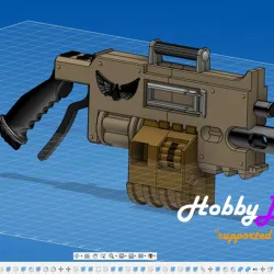 HEAVY MACHINE GUN “HEAVY BOLTER” MK3 - COSPLAY - by Hobby Bitz