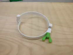 Hose clamp for dust collection hoses