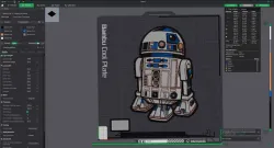 HueForge R2D2 multicolor