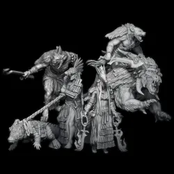 Hyenaman warband 2 (Pre-Supported)