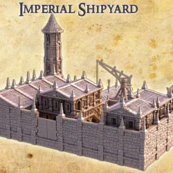 Imperial Shipyard - Tabletop Terrain - 28 MM
