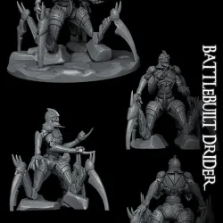 KICKSTARTER is Live!  Battlebuilt Drider