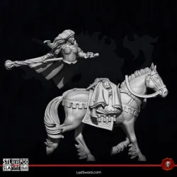 Lucretia on Horse