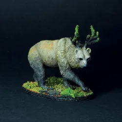 Male Dryad and Dire bear