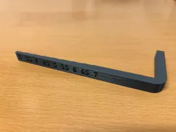 Measuring wedge