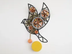 Mechanical wall clock