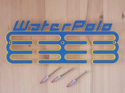 Medals Wall Display Holder - Parametric Text - 11 models available
