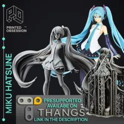 Miku Hatsune - Vocaloid - Anime Fanart Toy