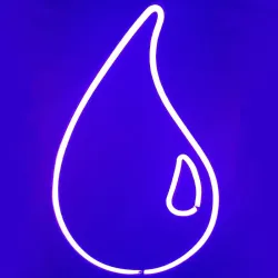 MTG Island Neon Sign Magic the Gathering LED