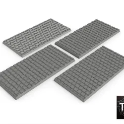 NEWS Pavement Base - Square and Rectangular - Fantasy battle