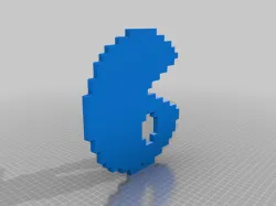 Pacman Christmas Ornament