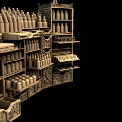 Painter's Fortress Vol.2 Space Wolves Theme