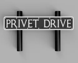 Prive Drive Sign
