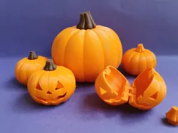 Pumpkin Box (Print in Place)