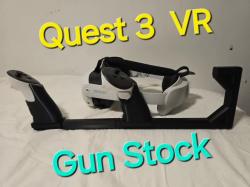 Quest 3 Vr Gun Stock,Revolutionized Upgraded For Unmatched Performance,Seamless Game Tracking,oculus Quest 3 Controller Accessories(RIGHT