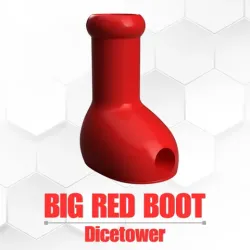Red Boots Dice Tower