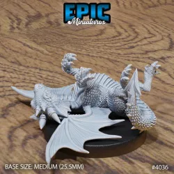 Red Dragon Wyrmling Sleeping / Legendary Fire Drake / Ancient Flying Dragonborn / Flame Beast / Winged Mountain Encounter
