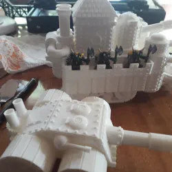 Retro Space Ork Gunwagon