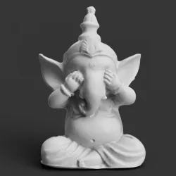 See No Evil, Hear No Evil, Speak No Evil Ganeshas