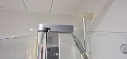 Shower screen fixture