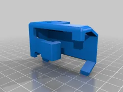 Shutter button timelapse mount for Ender-3