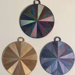 Simple disk ornament (under 30 min)