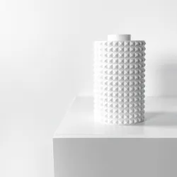 The Luvon Vase, Modern and Unique Home Decor for Dried and Preserved Flower Arrangement  | STL File