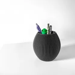 The Renis Pen Holder | Desk Organizer and Pencil Cup Holder | Modern Office and Home Decor