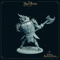 The Shard Golem, Pose 3
