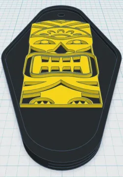 Tiki Keytag 67