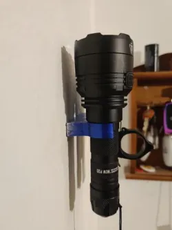 Torch wall holder 3 flashlight