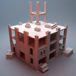Urban Construction Building Site 28mm