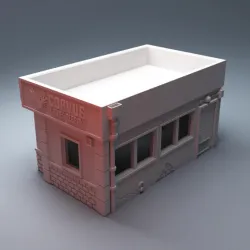 Urban Corvus Building 28mm