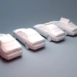 Urban Midsize Car Vehicle 28mm